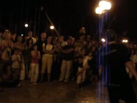 Spectacle de rue, danse hiphop