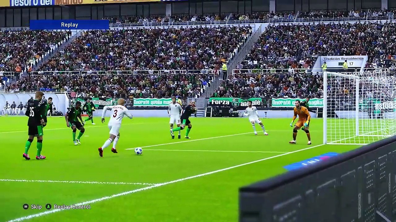 AC Milan Visit Sassuolo  Master League  PES 2021