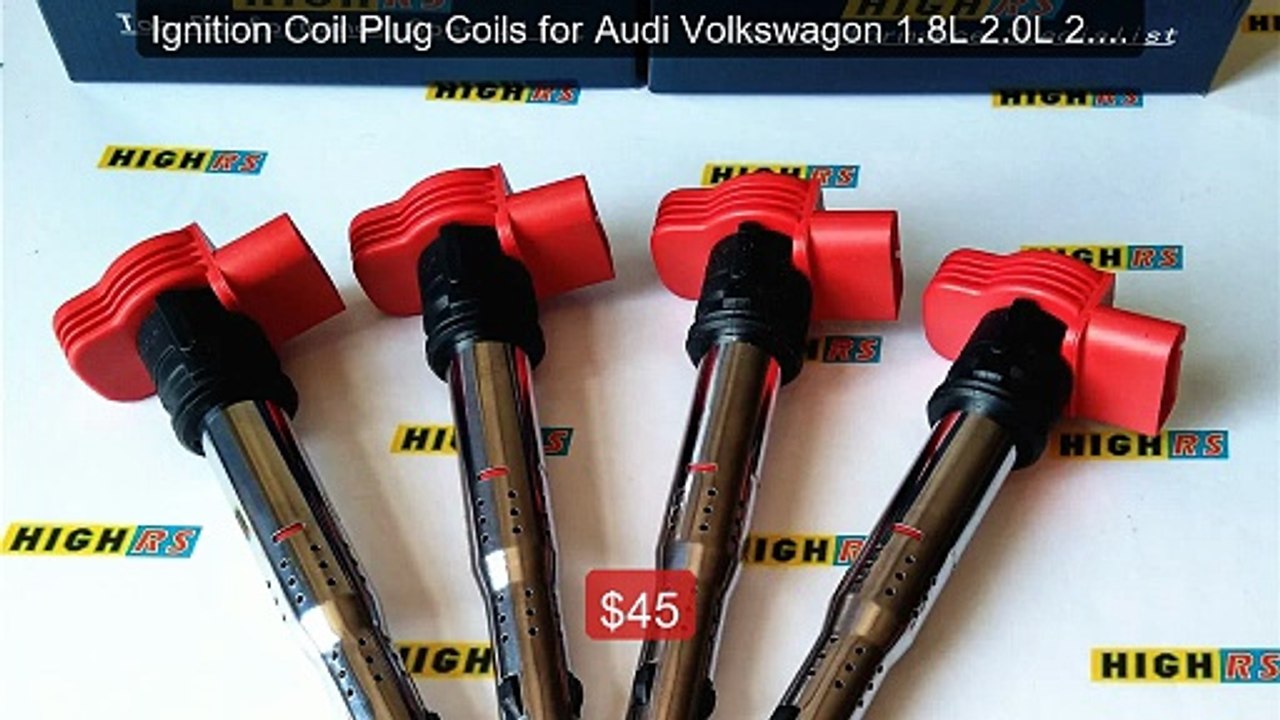 Ignition Coil Plug Coils for Audi Volkswagon 1.8L 2.0L 2.5L 3.2L 4.... -- Top Rated 2026 | Buy Now!