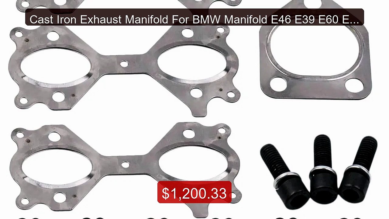 Cast Iron Exhaust Manifold For BMW Manifold E46 E39 E60 E61... -- Top Pick 2026 | Unbeatable Price!