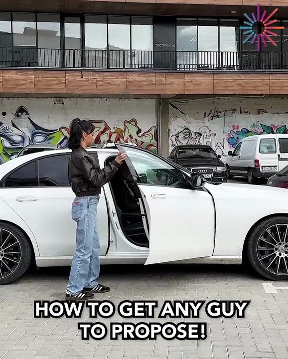 Respect the car, get the ring 😂💍