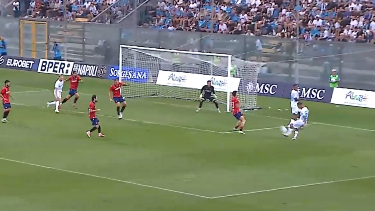 Napoli-Osasuna 2-1, highlights: Politano e Lucca regalano la vittoria ad Allegri