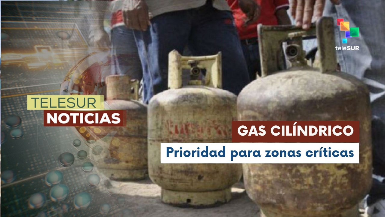 Gas cilíndrico para comunidades golpeadas por sismos