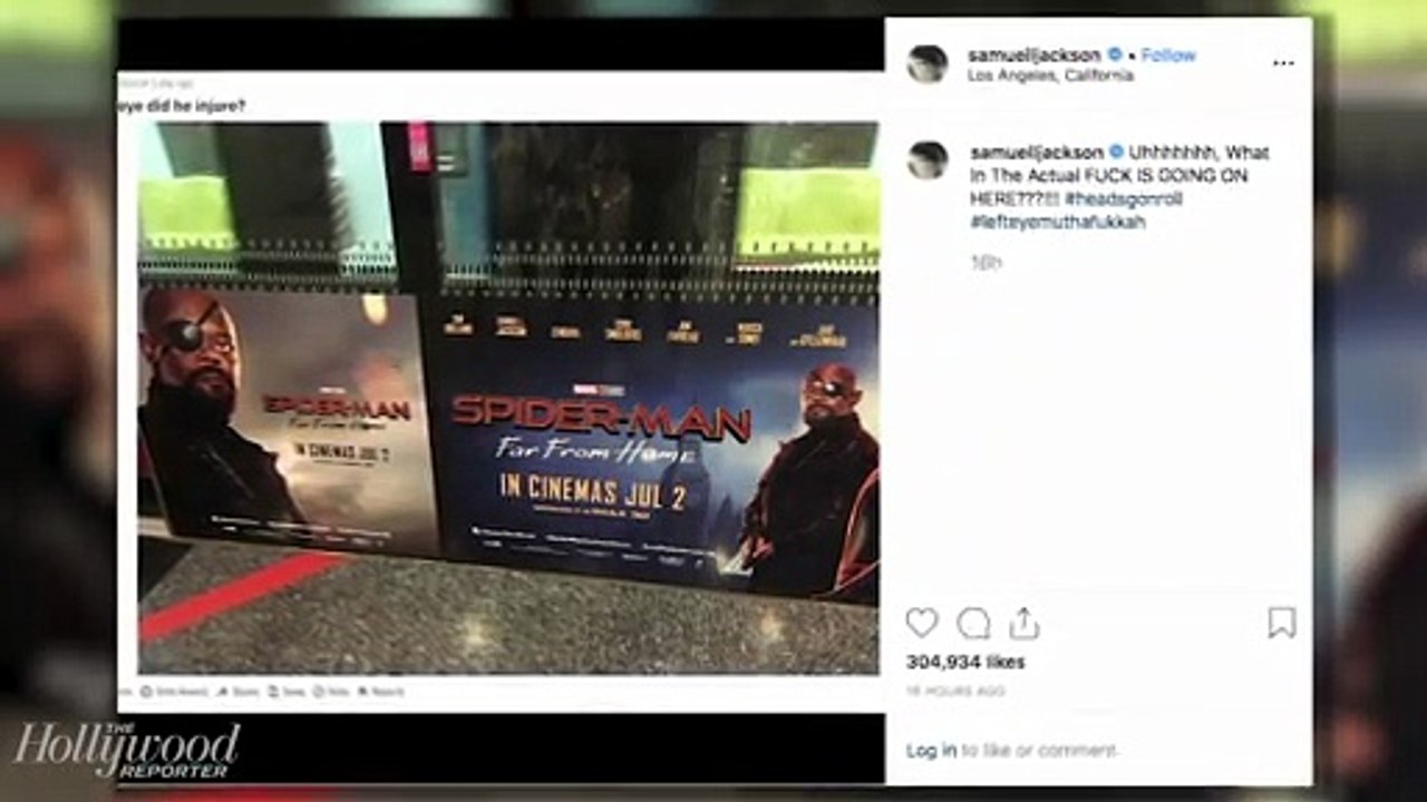 Samuel L. Jackson Calls Out Error on 'Spider-Man: Far From Home' Poster | THR News [Full Movie]