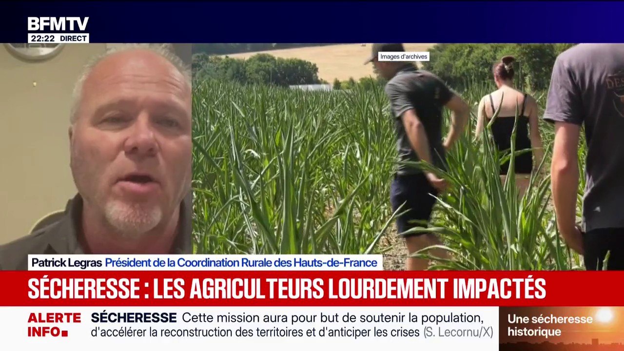 Sécheresse: "On va vivre une des pires années a...
