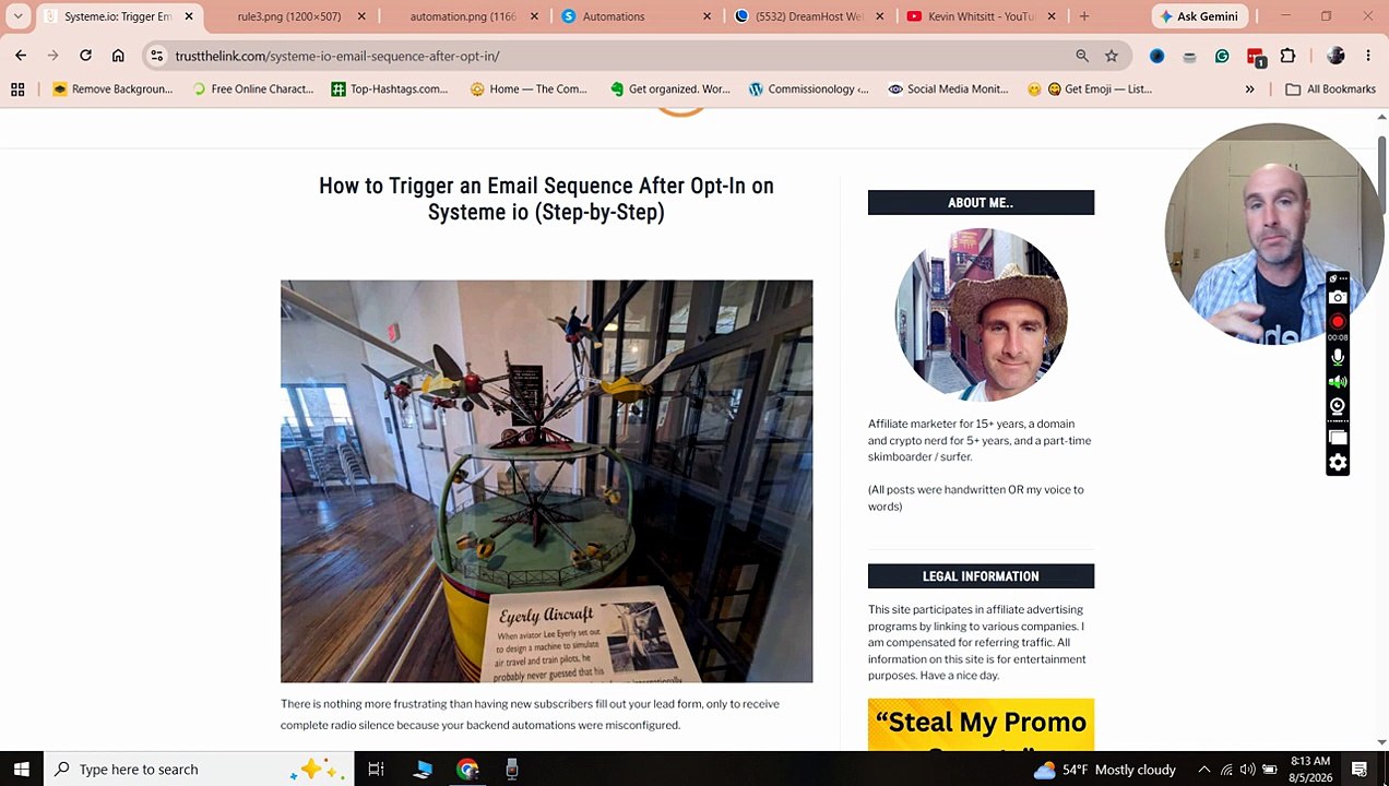 How to Trigger an Email Sequence After Opt-In on Systeme io (Step-by-Step)