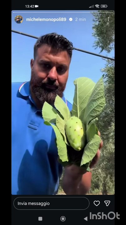 Michele monopoli story ci gustiamo un bel frutto biologico