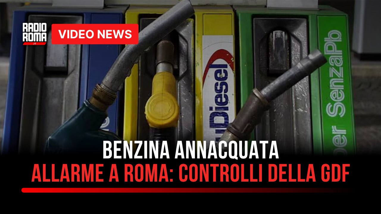 Benzina annacquata, allarme a Roma: controlli della Guardia di Finanza