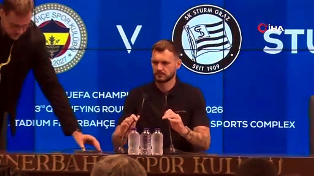 Fabio Ingolitsch: "Fenerbahçe karşısında hiçbir şey planladığımız gibi olmadı" | Ajansspor | IHA