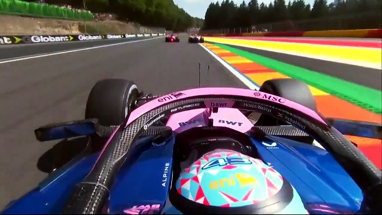 Colapinto premiado por el doble sobrepaso a Gasly y Lawson en el GP de Hungría