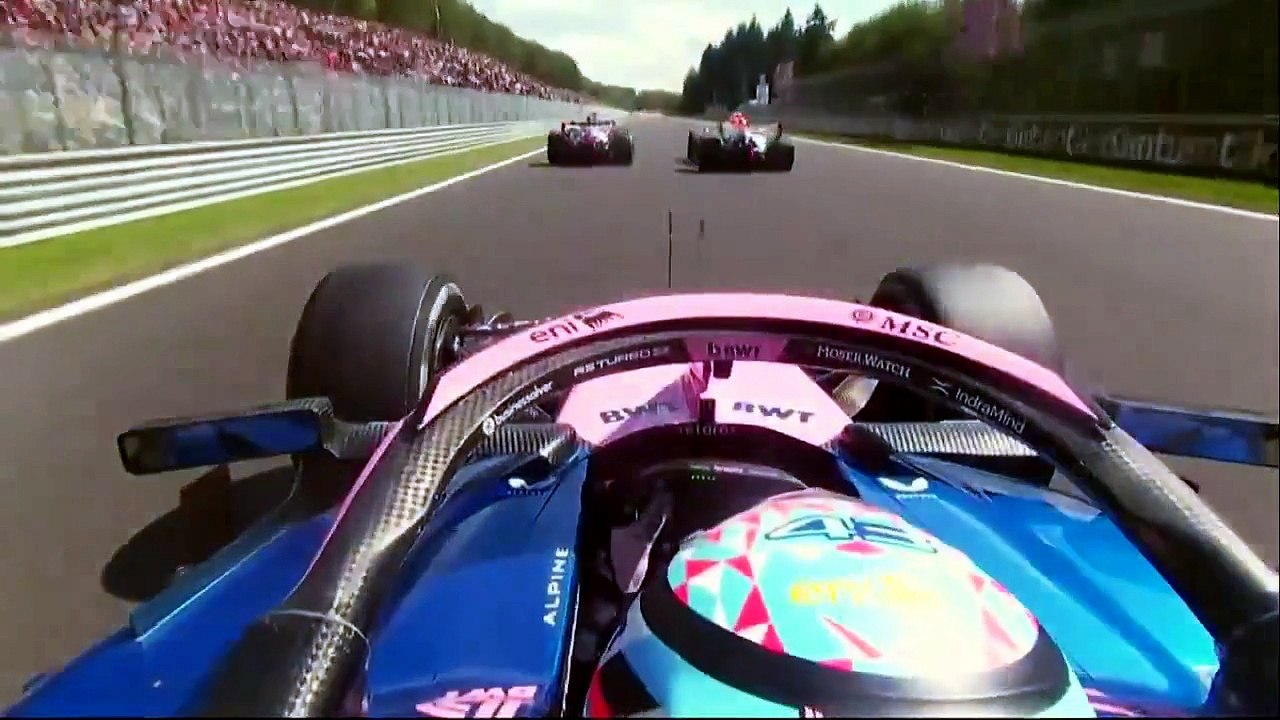 Colapinto premiado por el doble sobrepaso a Gasly y Lawson en el GP de Hungría CORTO
