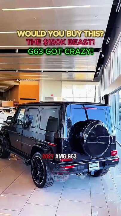 2027 Mercedes AMG G63 Review | $190K Luxury G Wagon SUV USA