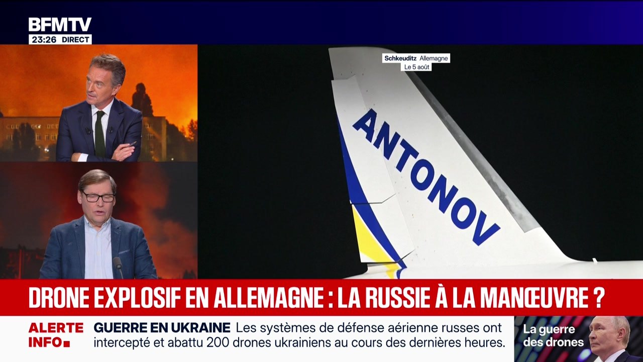 Drone explosif à Leipzig : l'ombre de Moscou ? - 05/08