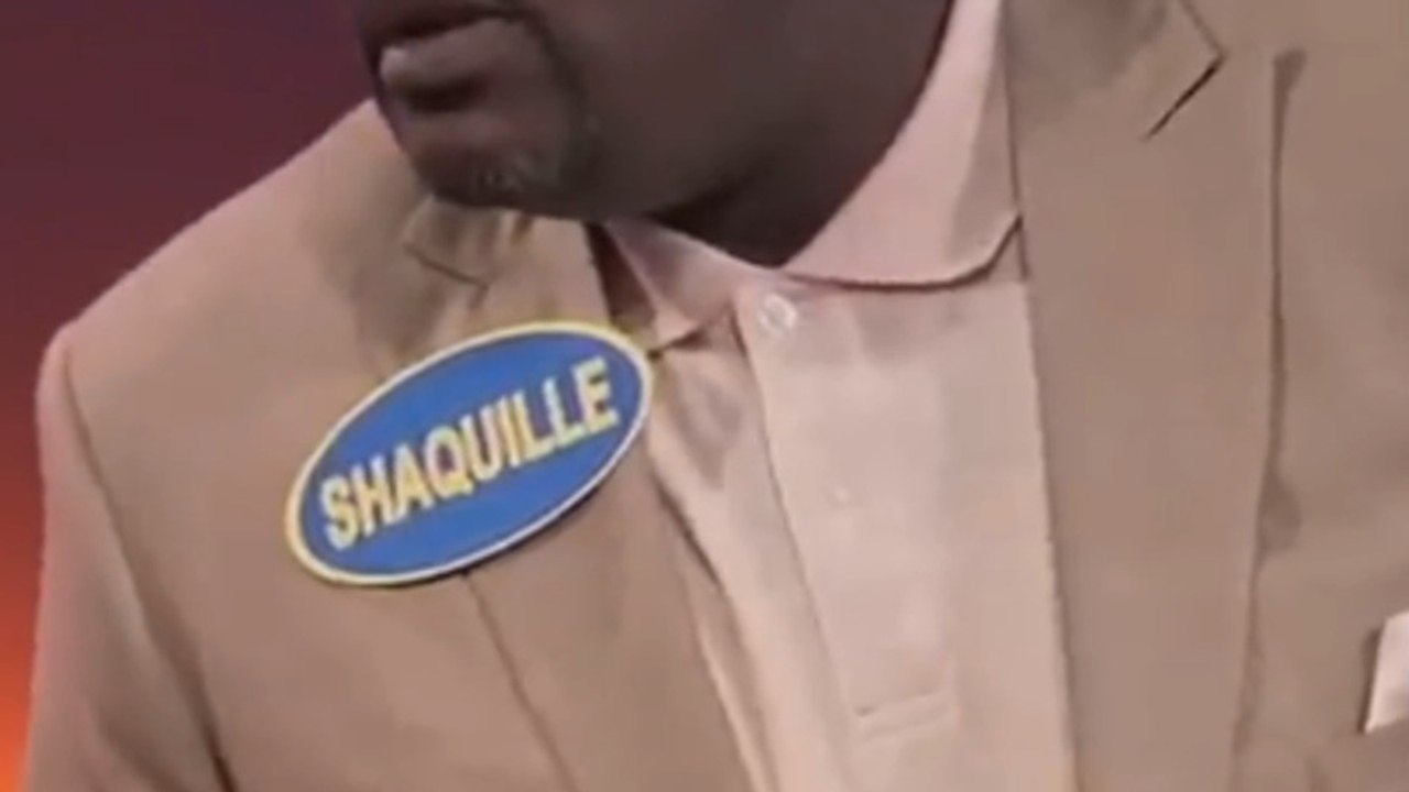 Shaq Can’t Say His Naughty Celebrity Family Feud Answer