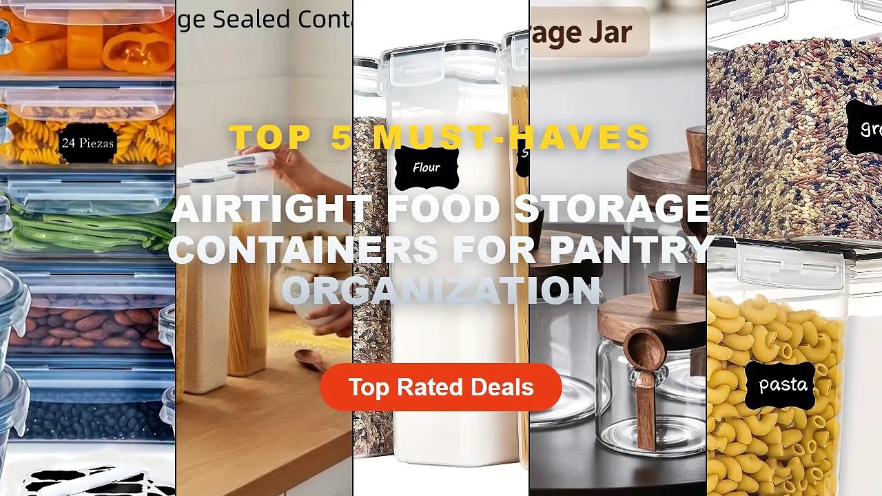 Ultimate Guide to the Best Airtight Food Storag...