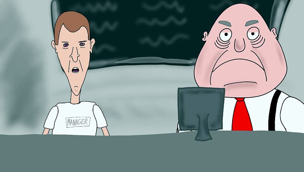 Bring The Kids To Work Day - Funny Cartoon