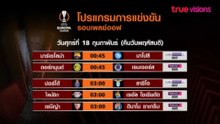 UEFA Europa League 2021/22 Khockout Round Playoff 1st Leg : Promo (TrueVisions)