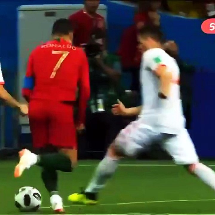 المباراة البرتغال - إسبانيا 3-3 كاس العالم 2018 مباراة مجنونة بيعليق حفيظ دراجي HD