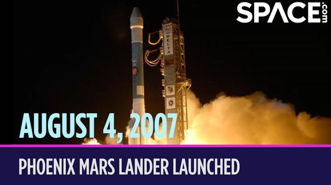 OTD in Space – August 4: Phoenix Mars Lander Launched