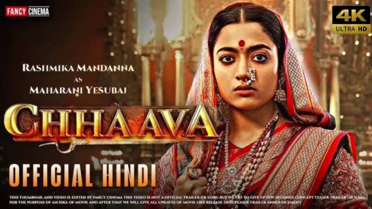 Chhaava l 2025 Hindi Full South Movie l Rashmika Mandanna l New South Hindi Dubbed Movie