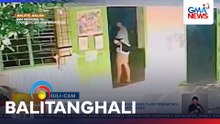 Lalaki, nanalisi sa isang classroom habang flag ceremony; mahigit P1,000 cash ng isang guro, natangay | Balitanghali
