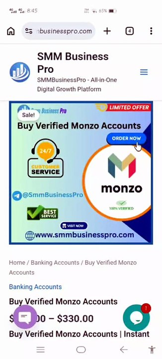 Buy Verified Monzo Accounts - 100% secure Accounts now