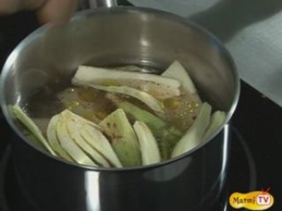 cuisine - fenouil confit aux épices