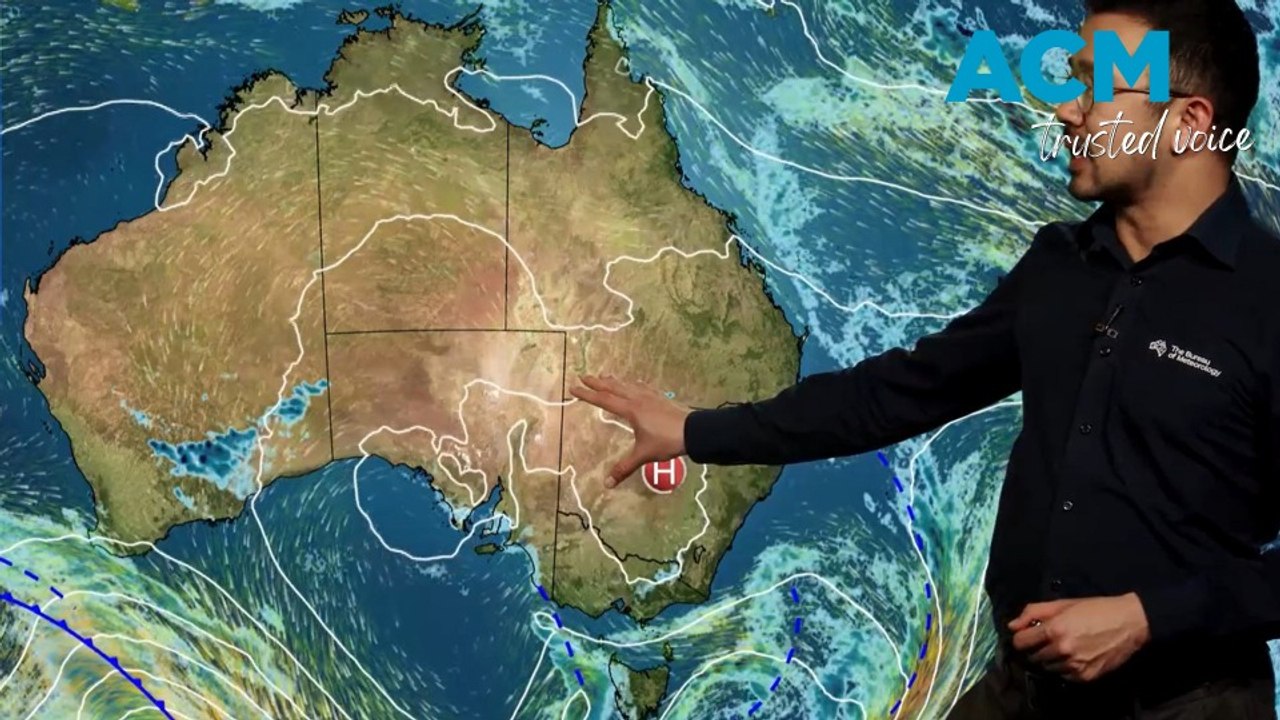 Settled in the east, showers in the west