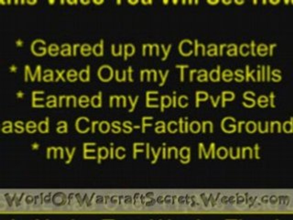 How to make fast WoW Gold Guide 200g-800g an hour