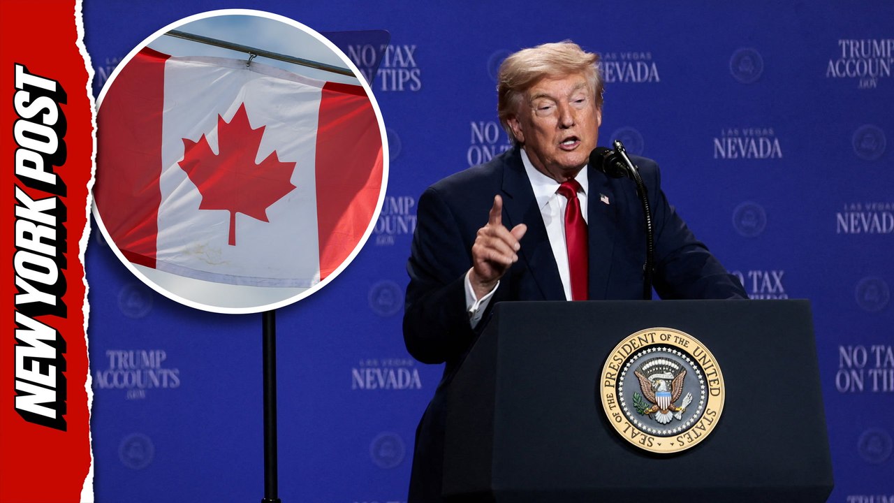 'They're nasty': Trump slams Canada's leaders in Las Vegas speech