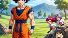 E se a Equipe Rocket tentasse roubar a Nuvem Voadora do Goku