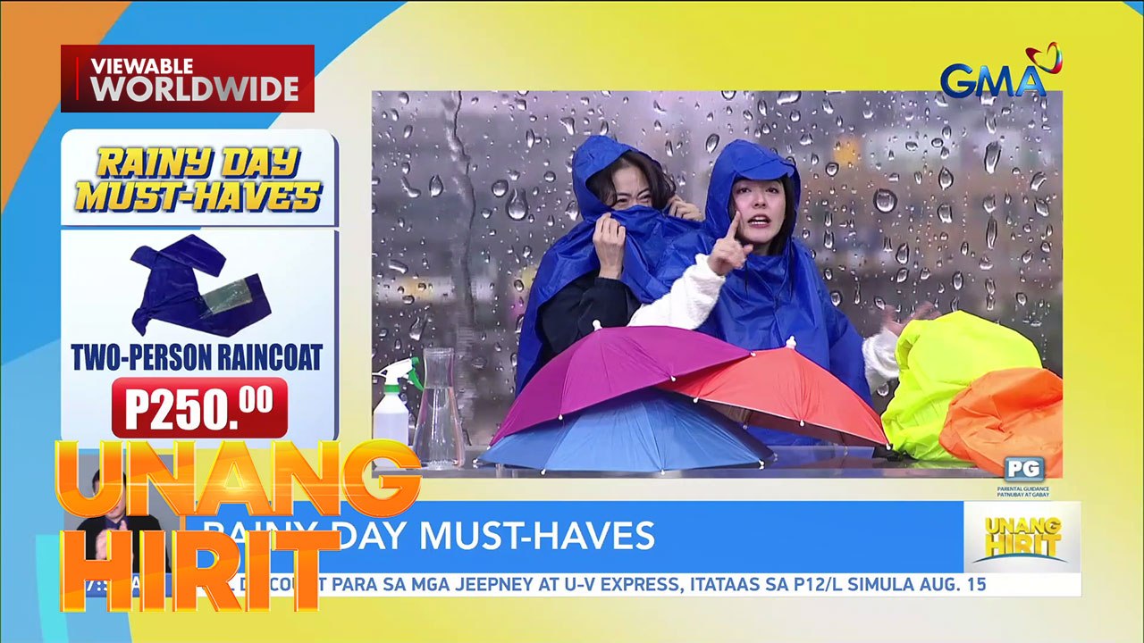 Rainy day must-haves para sa mga commuter | Unang Hirit