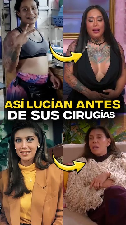 Así lucían las mujeres de la casa de los famosos México antes de sus cirugías