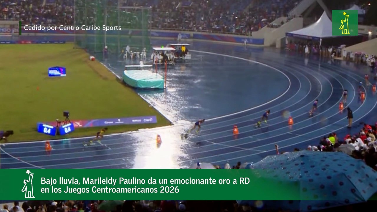 Bajo lluvia, Marileidy Paulino da un emocionante oro a RD en los Juegos Centroamericanos 2026