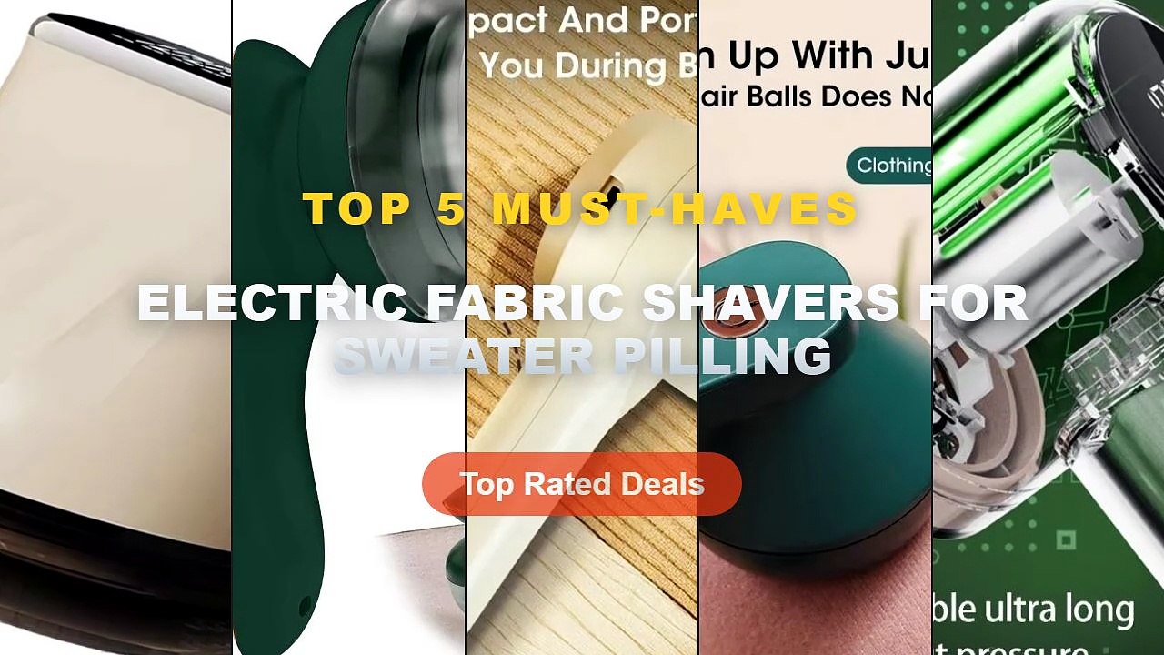 Amazing Electric Fabric Shavers For Sweater Pilling You Need To See - D0AB Lint Shaver for Clothing,Electric Lint Remove...