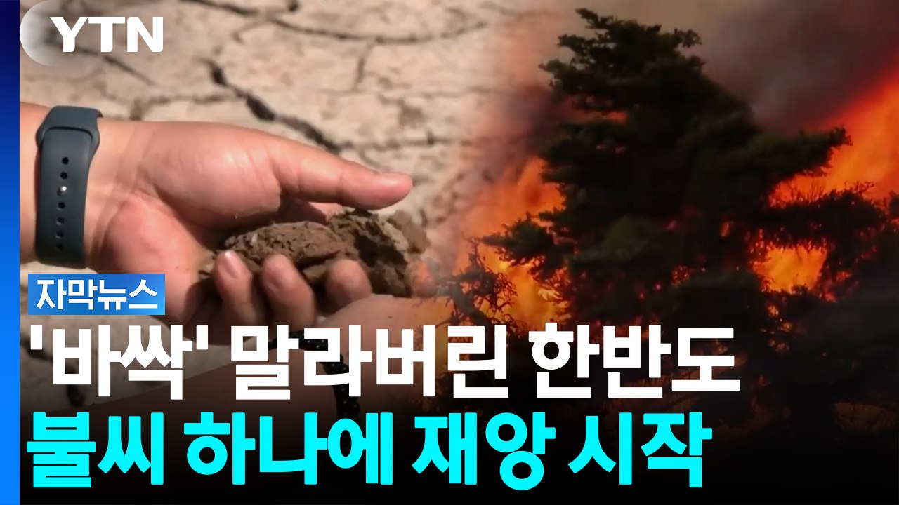 53년 만의 최악 가뭄...한국 덮칠 '연쇄 재난' 경고 [자막뉴스] / YTN
