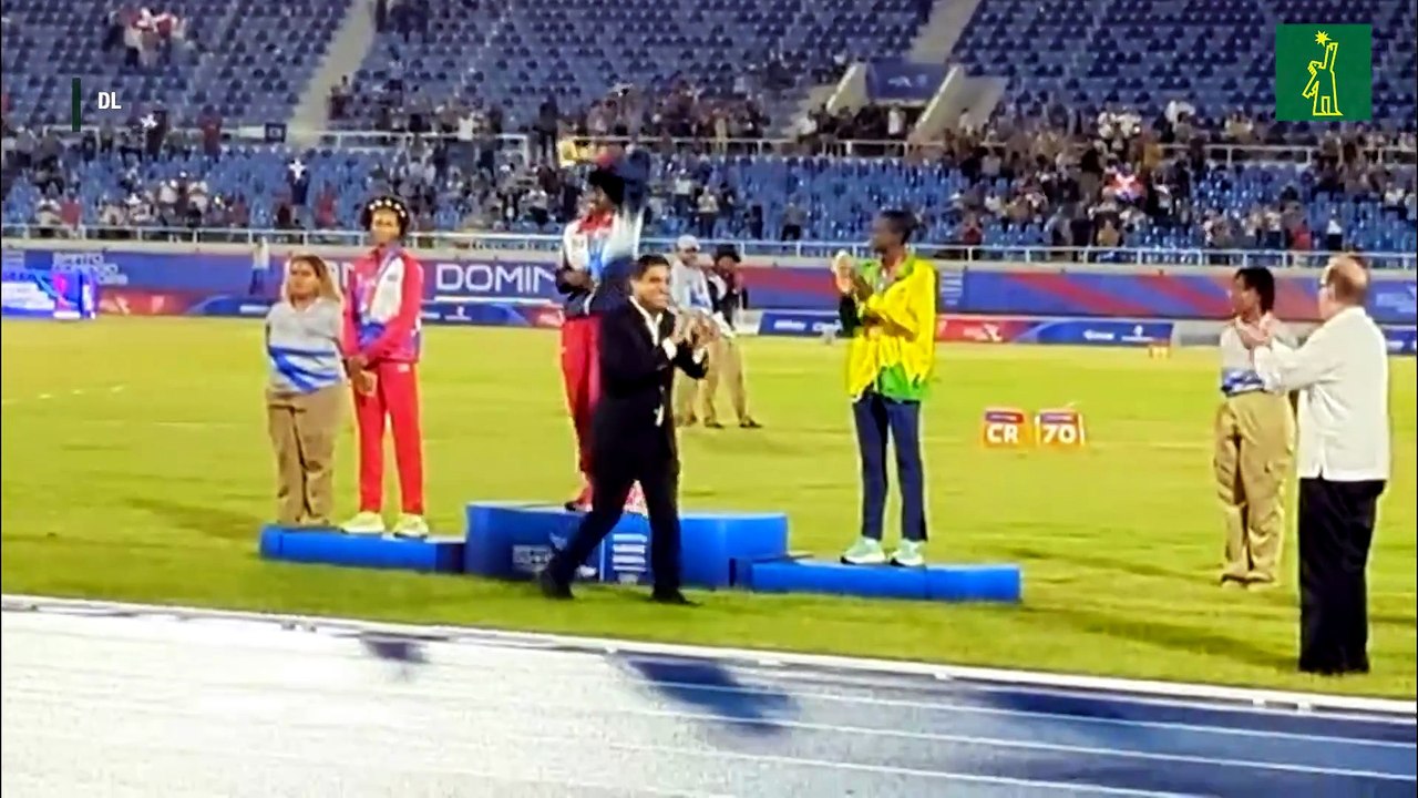Marileidy Paulino: "la lluvia es una bendición"