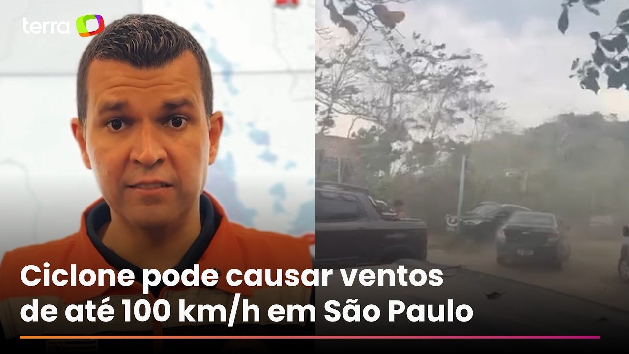Ciclone bomba: Defesa Civil alerta para ventos de até 100 km/h em São Paulo