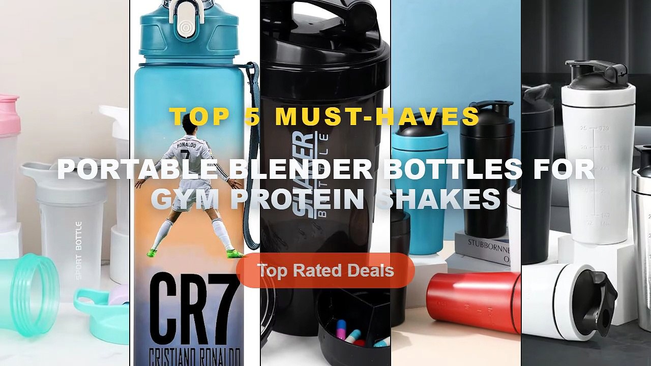 Best Portable Blender Bottles For Gym Protein Shakes on AliExpress | Review - 500ML/750ML Stainless Steel Protein Powder...