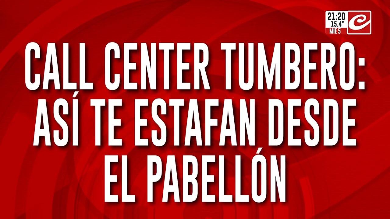 ¡Escándalo tumbero! El director de la cárcel lideraba un "call center" de estafas