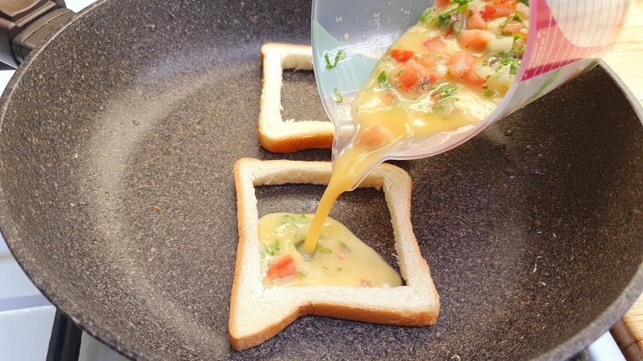 Rezept in 10 Minuten, schnelles und einfaches Frühstücksrezept