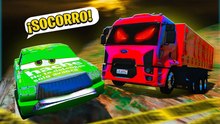 ¡Rescaté a Chick Hicks del precipicio en GTA 5!