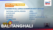 Walang pasok (August 6, 2026) | Balitanghali