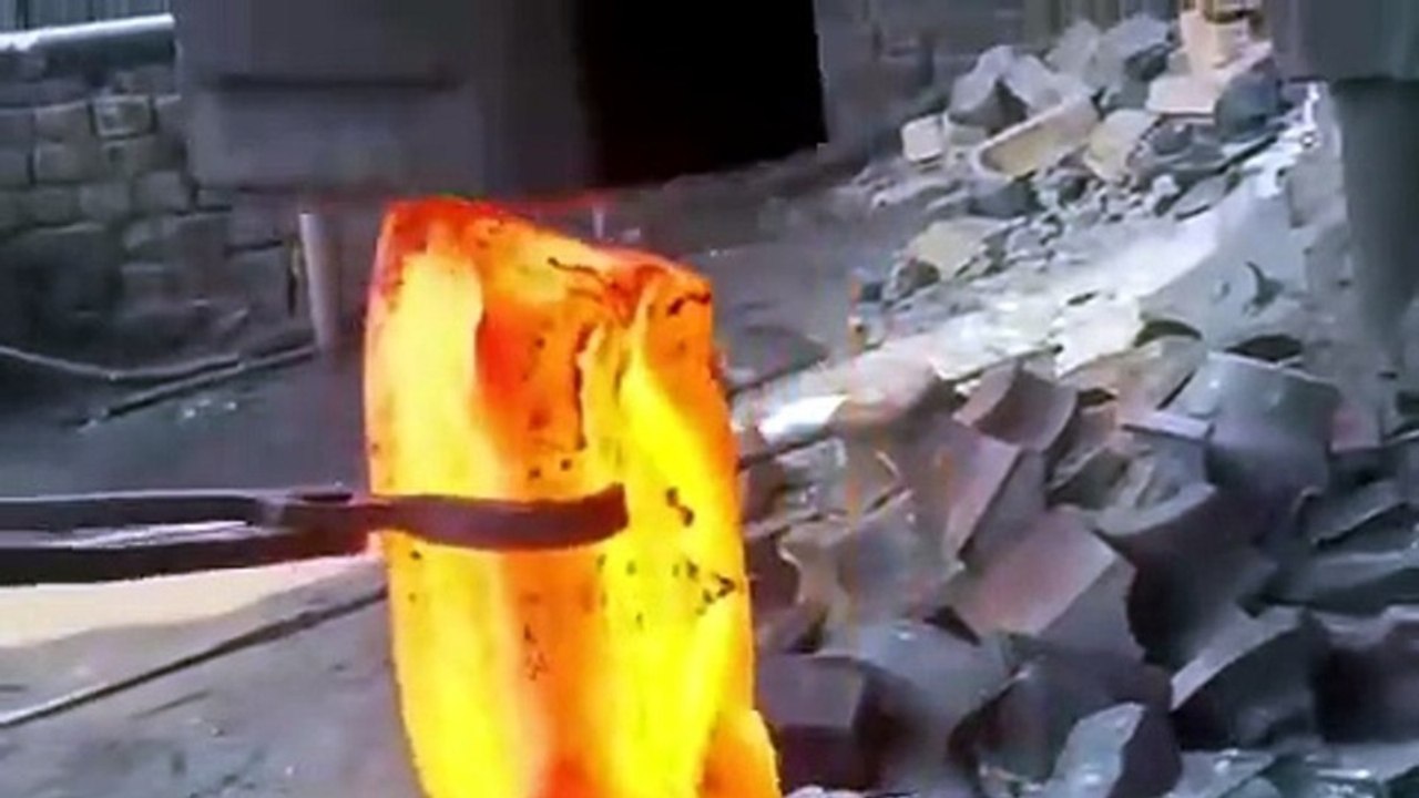 Red-Hot Steel to Precision Clevis Eye - Incredible Forging & Machining Proc