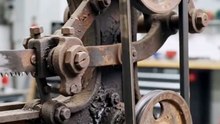 Rusty Metal Cutting Machine Restored Like New