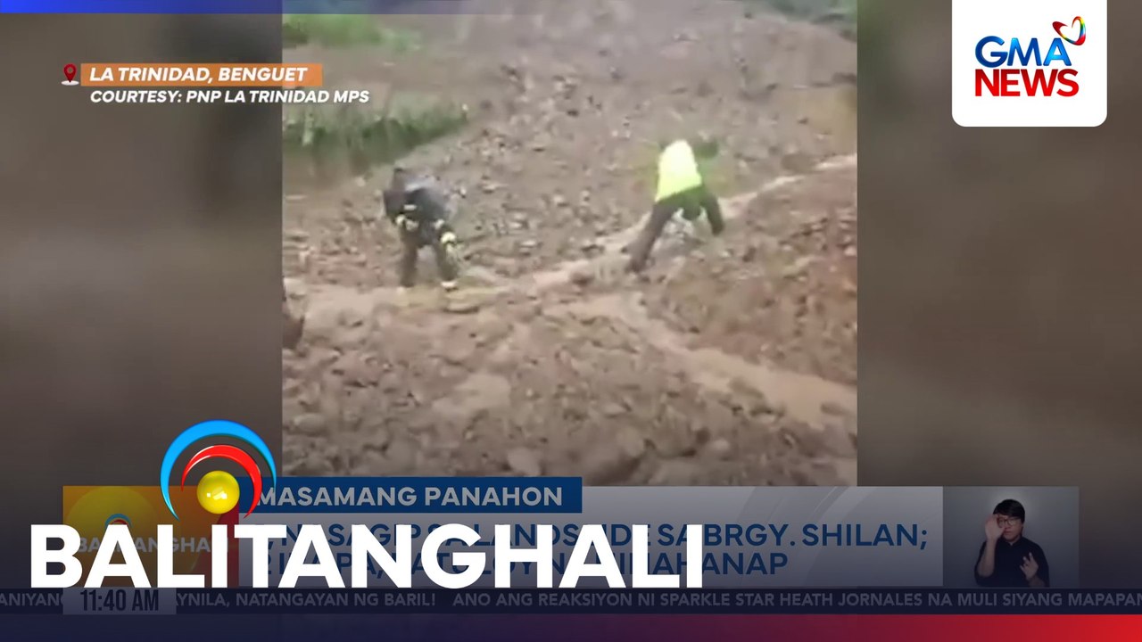1, nasagip sa landslide sa Brgy. Shilan; 2 iba pa, patuloy na hinahanap | Balitanghali
