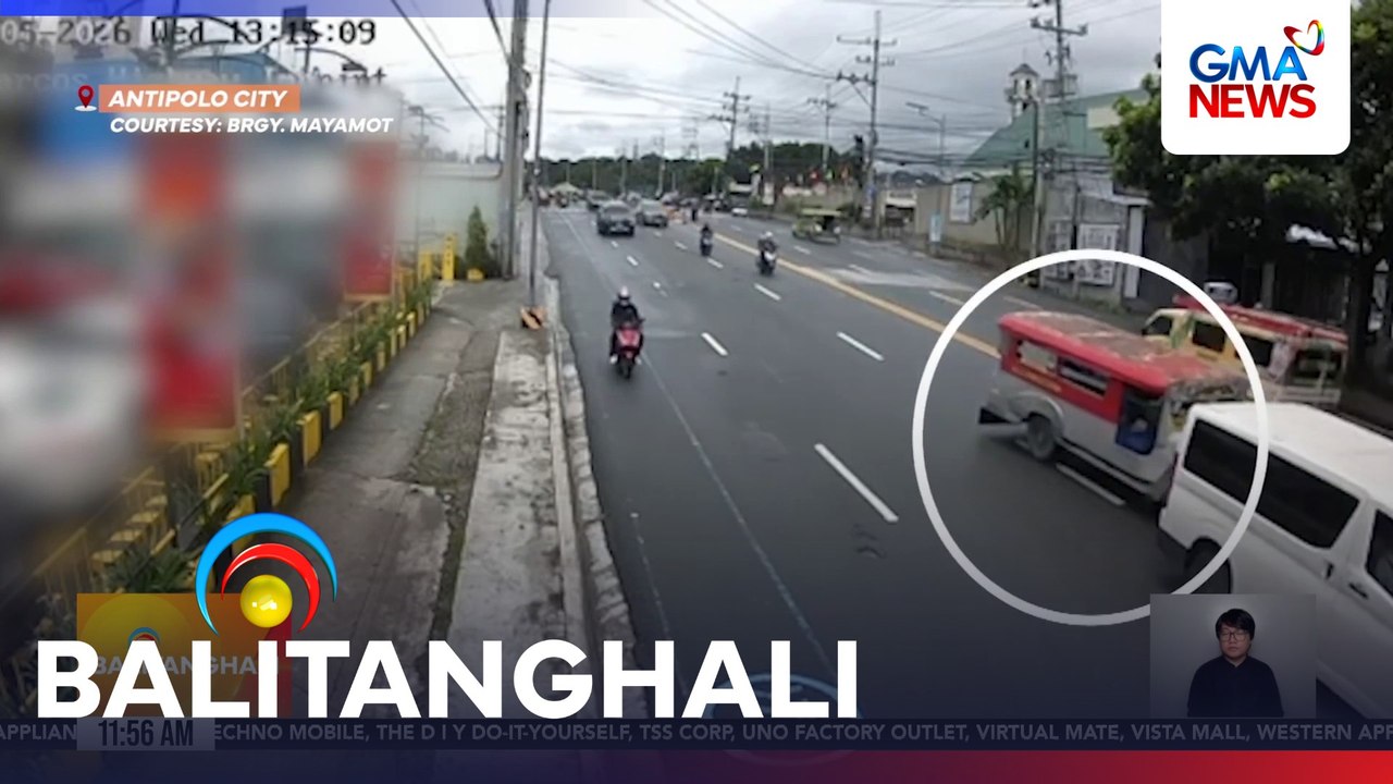 Jeep na nawalan umano ng preno, nagdulot ng karambola; nadamay na tricycle driver, kabilang sa mga sugatan | Balitanghali