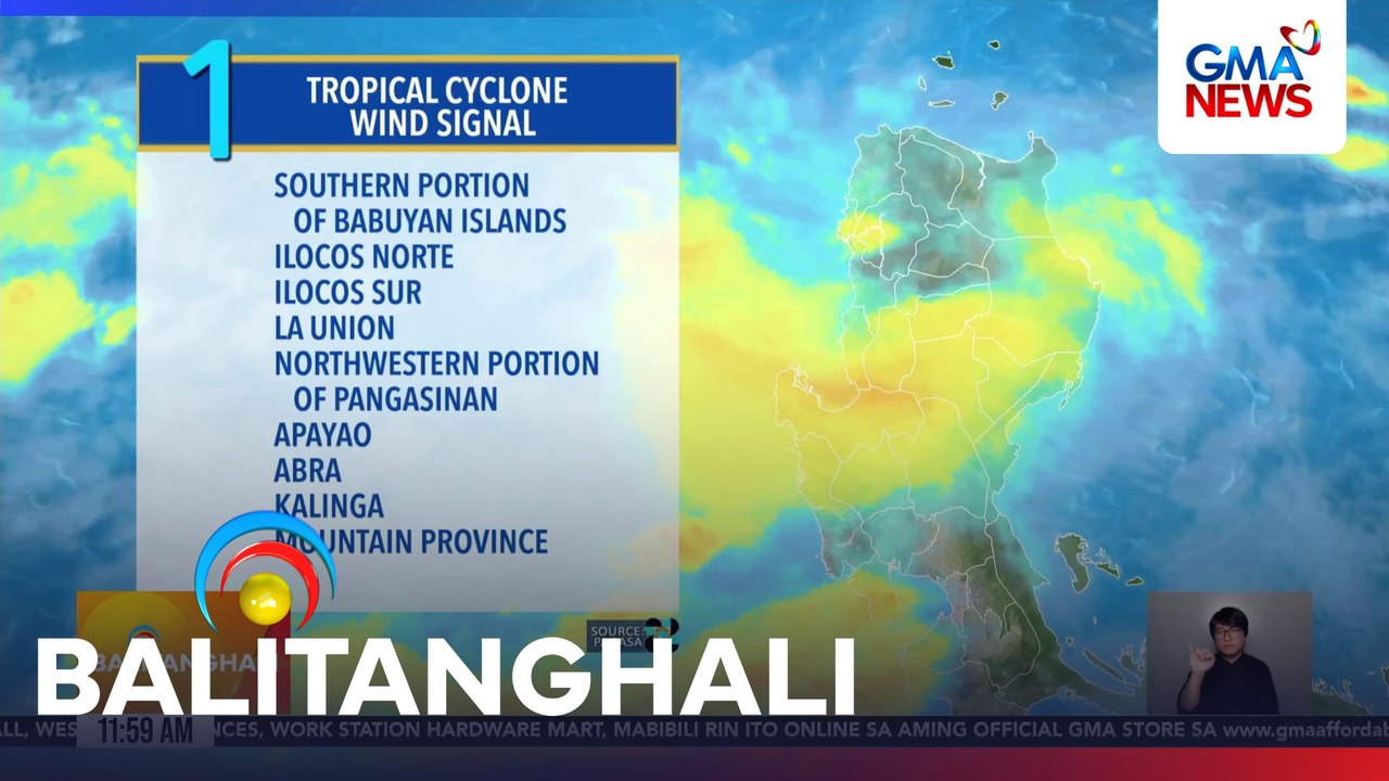 Weather update as of 11:58 AM (August 6, 2026) | Balitanghali