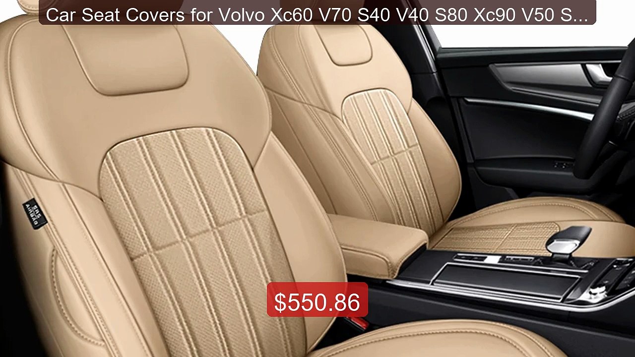 Car Seat Covers for Volvo Xc60 V70 S40 V40 S80...