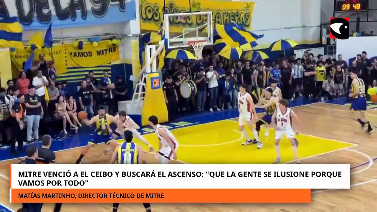 Mitre venció a El Ceibo y buscará el ascenso a la Liga Argentina de Básquet